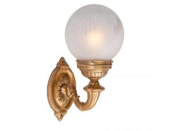 PAPA II - Handmade brass wall lamp by Patinas Lighting - view 2